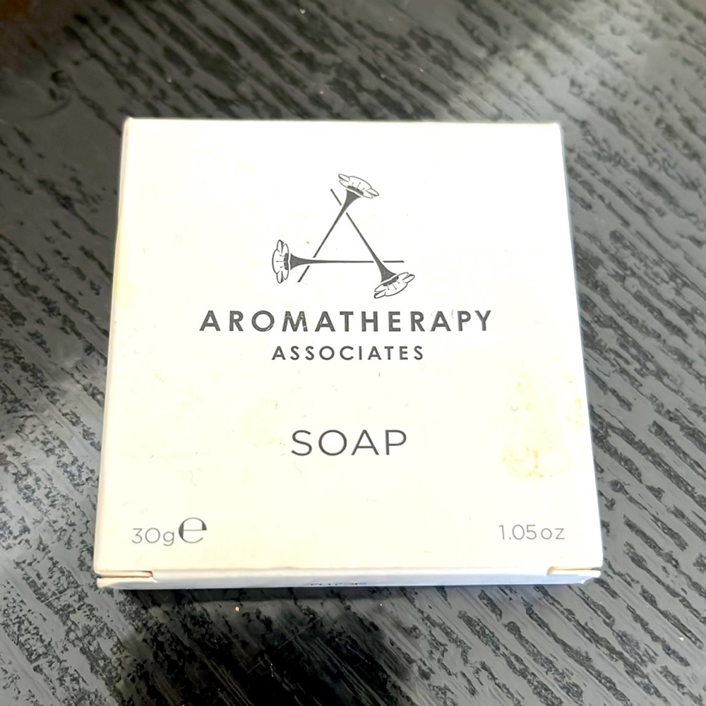 Boxed Aromatherapy soap.